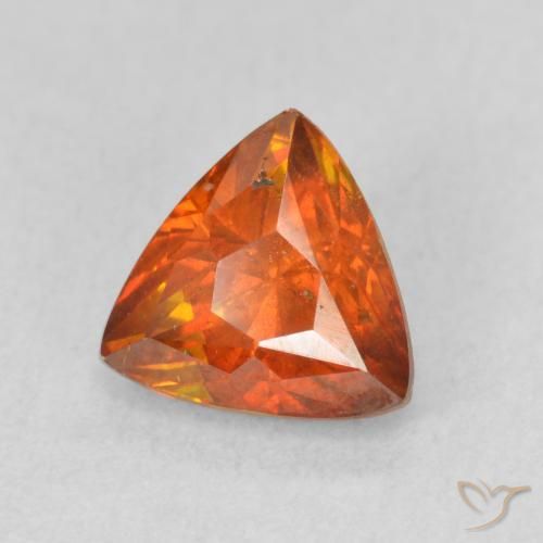 9,17 ctw natürlicher Mittelorange Sphalerit, Trillion, SI