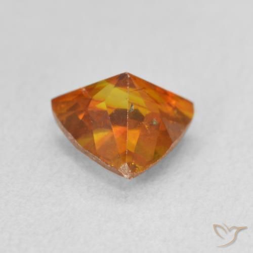 9,17 ctw natürlicher Mittelorange Sphalerit, Trillion, SI
