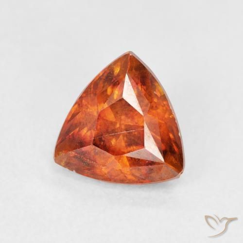 9,17 ctw natürlicher Mittelorange Sphalerit, Trillion, SI