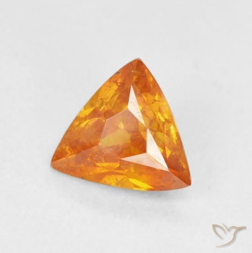 9,17 ctw natürlicher Aprikose Orange Sphalerit, Trillion, SI