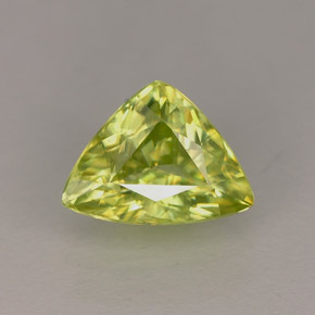 1,09 ctw natürlicher grüner Sphen, Trillion, VS