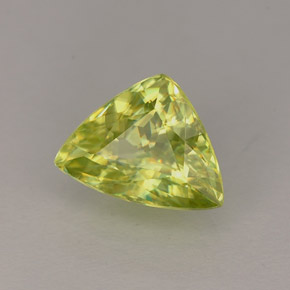 1,09 ctw natürlicher grüner Sphen, Trillion, VS