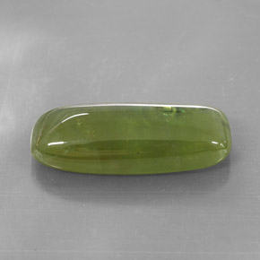 16,14 ctw natürlicher grüner Sphen, Transparent, Transparent / Lichtdurchlässig