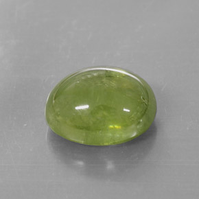 8,07 ctw natürlicher grüner Sphen, Transparent, Transparent / Lichtdurchlässig