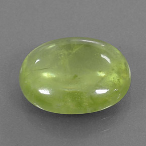 5,40 ctw natürlicher grüner Sphen, Transparent, Transparent / Lichtdurchlässig