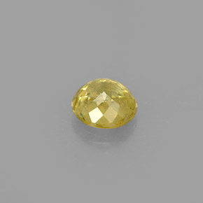 0,47 ctw natürlicher Gold Sphen, Rundschliff, VS