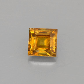 9,17 ctw natürlicher Golden Sphene, Quadrat, VS