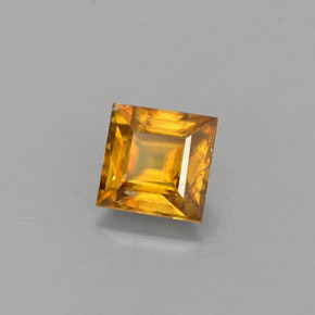9,17 ctw natürlicher Golden Sphene, Quadrat, VS