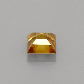 9,17 ctw natürlicher Golden Sphene, Quadrat, VS