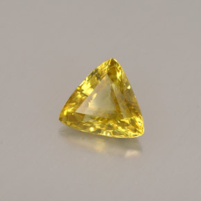 9,17 ctw natürlicher Golden Sphene, Trillion, VVS-VS
