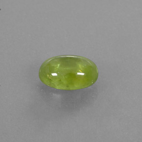 2,93 ctw natürlicher grüner Sphen, Transparent, Transparent / Lichtdurchlässig