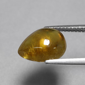 4,36 ctw natürlicher gelber Sphen, Transparent, Transparent / Lichtdurchlässig