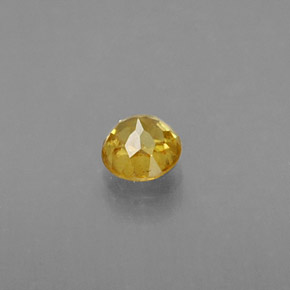 9,17 ctw natürlicher gelb-gold Sphene, Rund Schliff, VS-SI