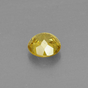 9,17 ctw natürlicher gelb-gold Sphene, Rund Schliff, VVS-VS