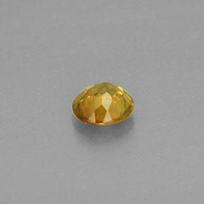 9,17 ctw natürlicher gelb-gold Sphene, Rund Schliff, VVS-VS