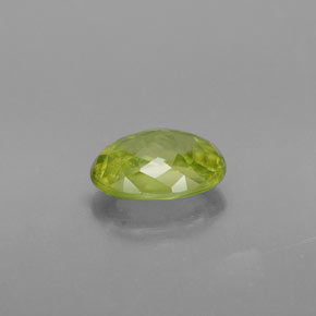 1,05 ctw natürlicher grüner Sphen, Oval Schliff, VS