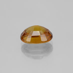 2,40 ctw natürlicher gelber Sphen, Oval Schliff, SI