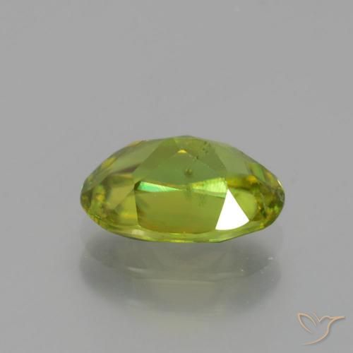 9,17 ctw natürlicher hellgrün Sphene, Oval, SI