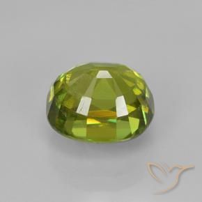 9,17 ctw natürlicher hellgrün Sphene, Oval, VS-SI