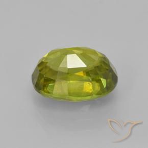 9,17 ctw natürlicher Warmes Waldgrün Sphene, Oval, VS-SI