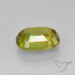 2,70 ctw natürlicher grüner Sphen, Oval Schliff, VS