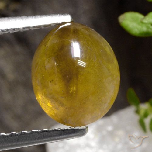 2.68ct Natürlicher Golden Sphene, Oval, Lichtdurchlässig