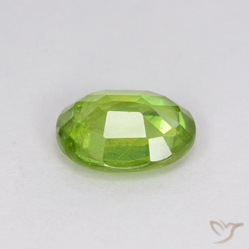 9,17 ctw natürlicher Mittelgrün Sphene, Oval, VS