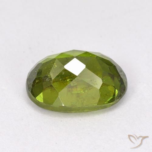 9,17 ctw natürlicher Mittel-Dunkelgrün Sphene, Oval, VS-SI