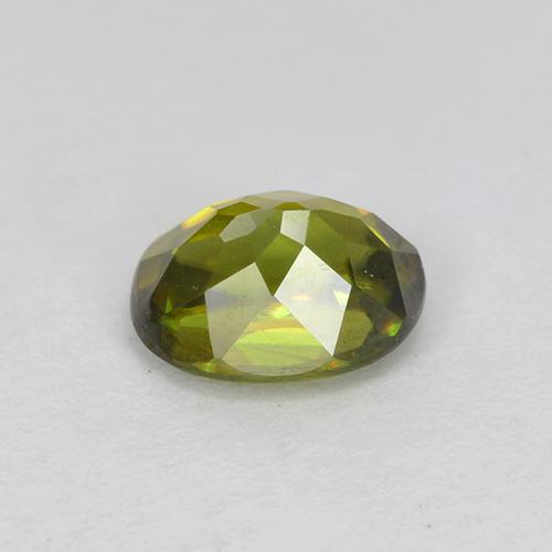 9,17 ctw natürlicher Waldgrün Sphene, Oval Schliff, VVS