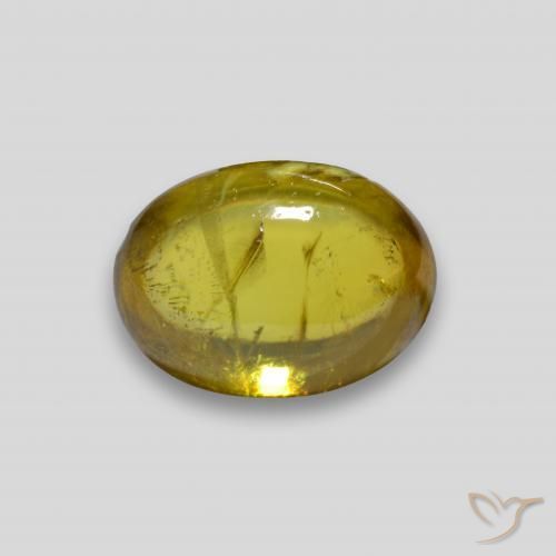 9,17 ctw natürlicher Mittleres Gold Sphene, Oval, Transparent