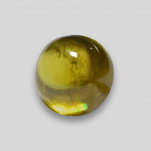 1,91 ctw natürlicher goldener Sphen, Rundschliff, Transparent