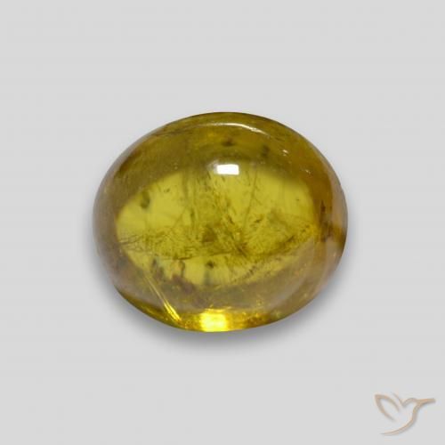 2.63ct Natürlicher Golden Sphene, Oval, Transparent