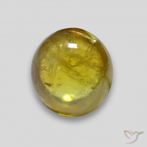 9,17 ctw natürlicher Mittleres Gold Sphene, Oval, Transparent