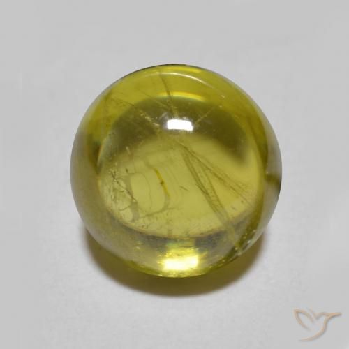 2.04ct Natürlicher Mittleres Gold Sphene, Runden, Lichtdurchlässig