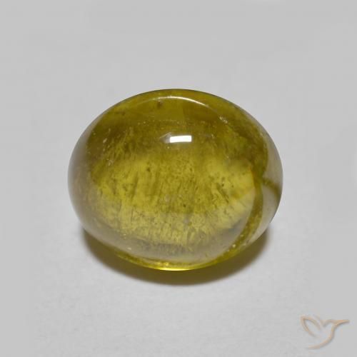 2.68ct Natürlicher Medium Golden Brown Sphene, Oval, Lichtdurchlässig