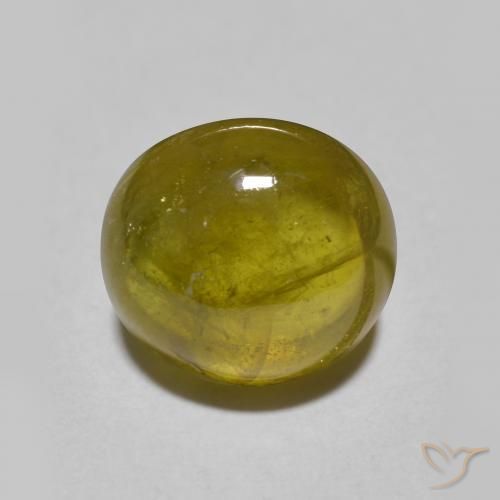 2.99ct Natürlicher gold-braun Sphene, Oval, Lichtdurchlässig