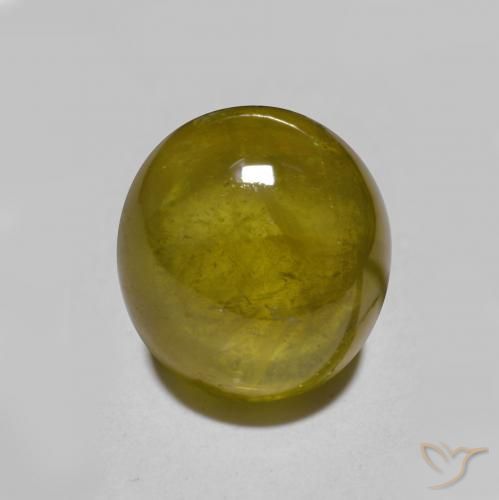 9,17 ctw natürlicher gold-braun Sphene, Oval, Lichtdurchlässig