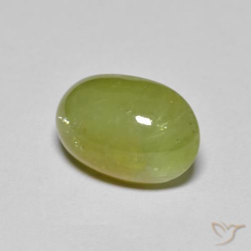 9,17 ctw natürlicher hellgrün Sphene, Oval, Lichtdurchlässig