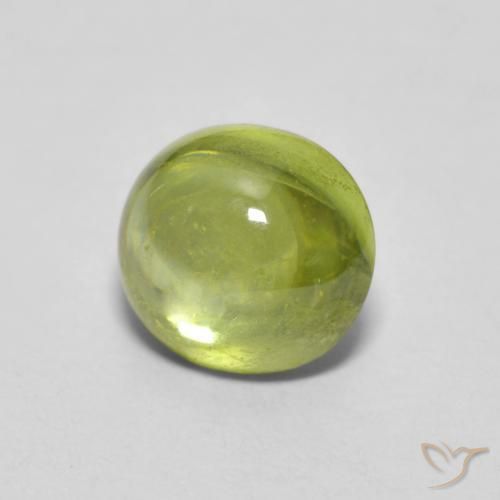 9,17 ctw natürlicher Helles Erdgrün Sphene, Oval, Transparent