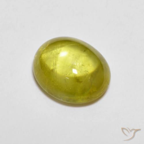 2.21ct Natürlicher Pineapple yellow Sphene, Oval, Transparent