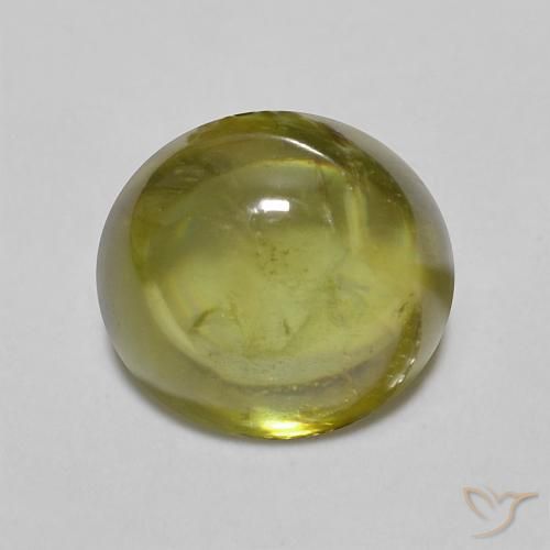 1.69ct Natürlicher Warmes Waldgrün Sphene, Oval, Transparent