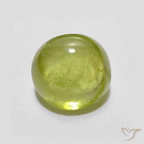 2.14ct Natürlicher Mittelgelb Sphene, Oval, Transparent
