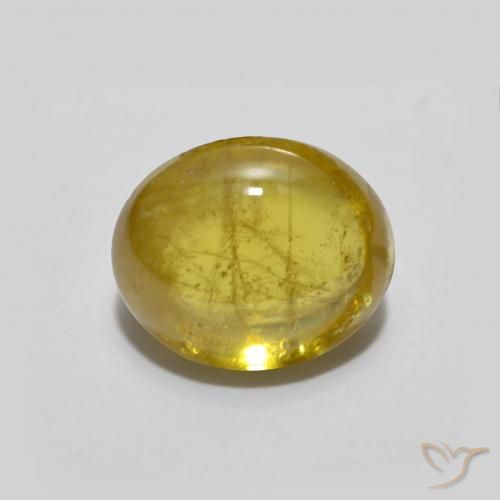 1.94ct Natürlicher Gold-Orange Sphene, Oval, Transparent