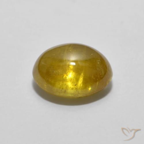 9,17 ctw natürlicher Gold-Orange Sphene, Oval, Transparent