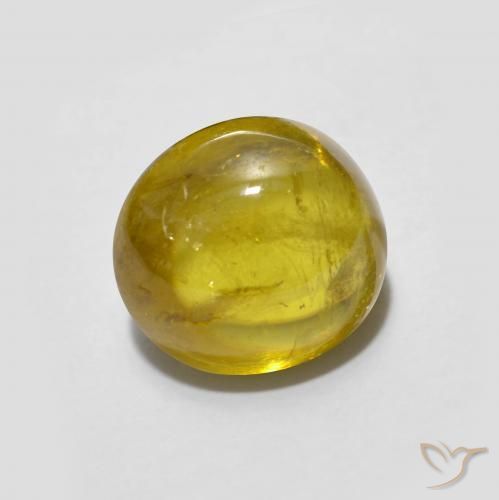 9,17 ctw natürlicher Erdiges Gold Sphene, Oval, Transparent