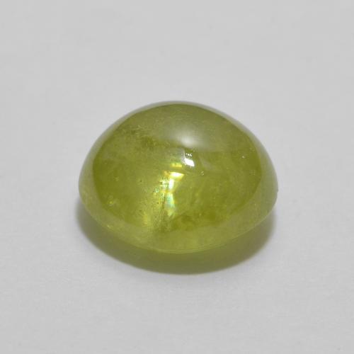 9,17 ctw natürlicher Helles Waldgrün Sphene, Oval Schliff, Transparent