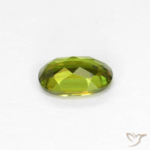 9,17 ctw natürlicher Medium Dark-Green Sphene, Oval, VS