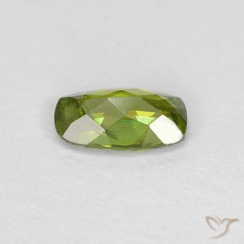 9,17 ctw natürlicher Waldgrün Sphene, Kissen, VS
