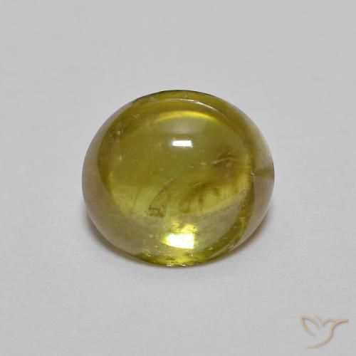 1.36ct Natürlicher Erdiges Gold Sphene, Oval, Transparent