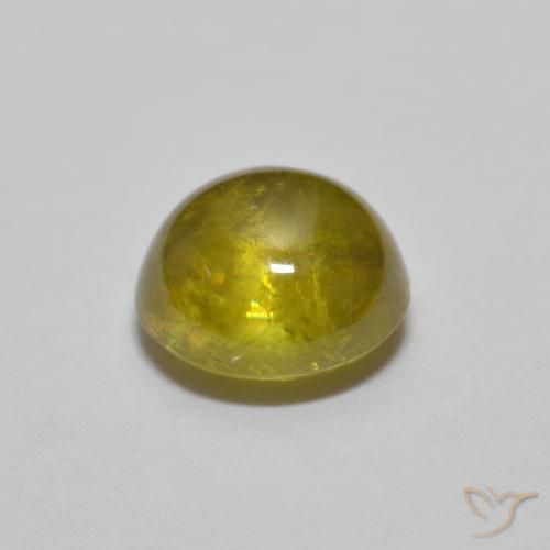 9,17 ctw natürlicher Mittleres Gold Sphene, Oval, Transparent